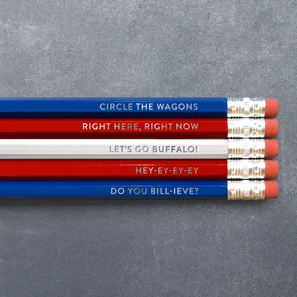 Buffalo Football Pencil Pack
