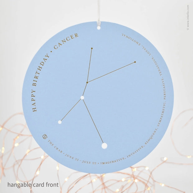 Birthday Constellation Cards