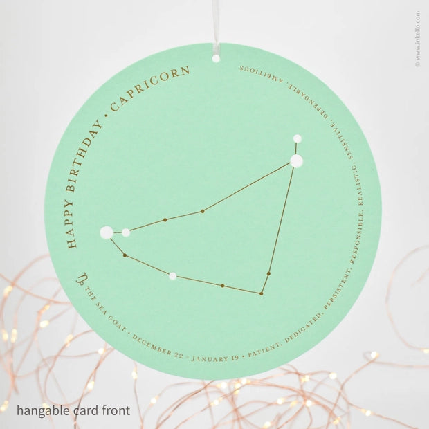 Birthday Constellation Cards