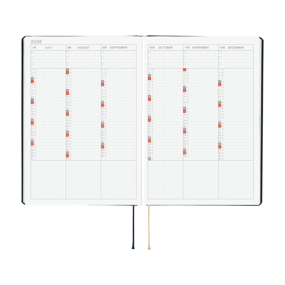 Hobonichi Techo 2026 HON A5 : Slash