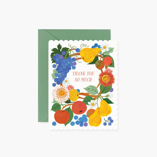 Harvest Thank You Card