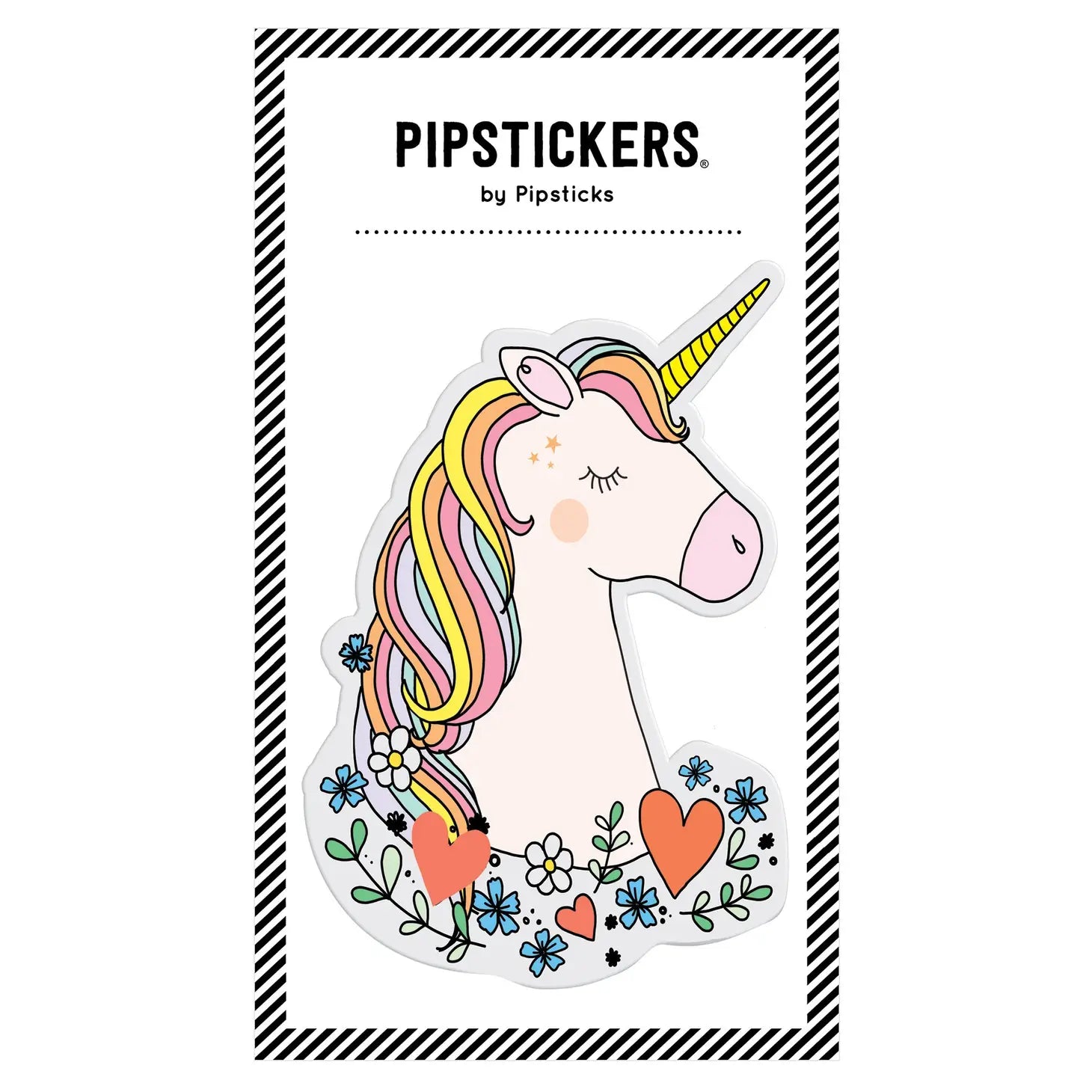 Big Puffy Unicorn Sticker