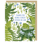Woodsy Father-in-law Card