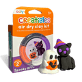 Creatibles Air Dry Clay Kit - Spooky BFFs