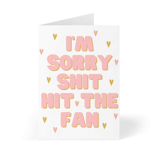 Shit Hit the Fan Card