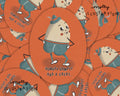 Humpty Dumpty Had a Great...Cartoon Waterproof Vinyl Sticker
