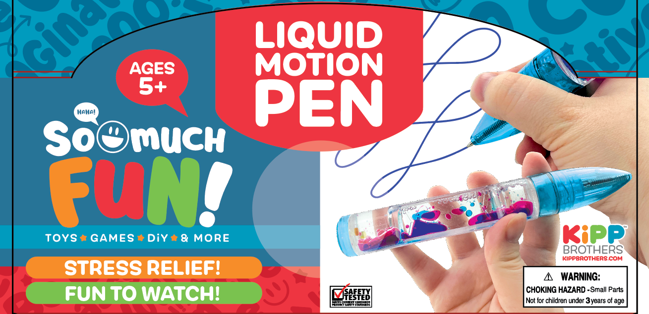 So Much Fun! Liquid Motion Water Pen - 12/Display