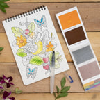 Floral Adult Coloring Book  -  A5 (Casepack of 5)