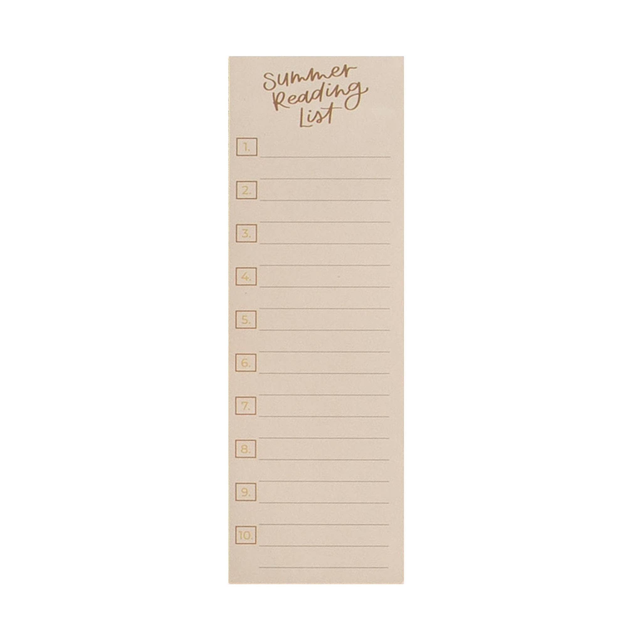 Summer Reading Bookmark