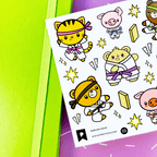 Darling Dojo Sticker Sheet