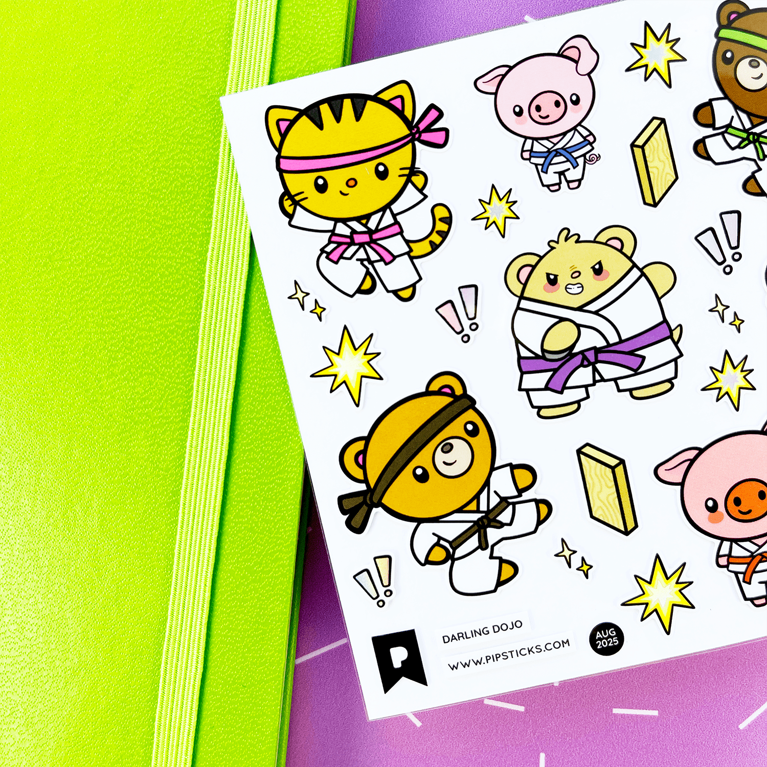 Darling Dojo Sticker Sheet