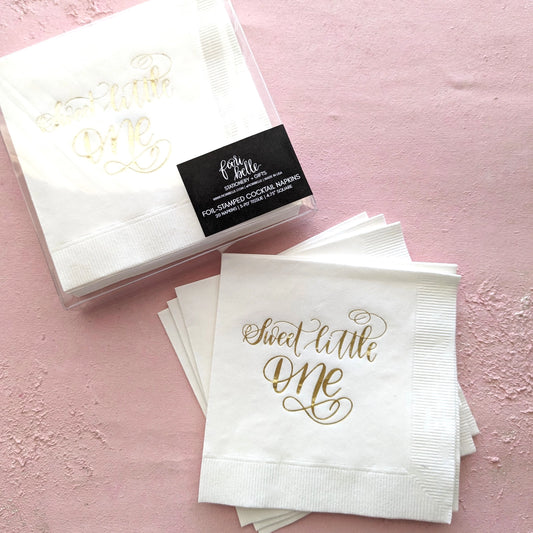 Sweet Little One Napkins