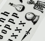 Goth Girl Letter PET Tape