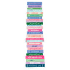 Cat Lover Book Stack Transparent Bookmark