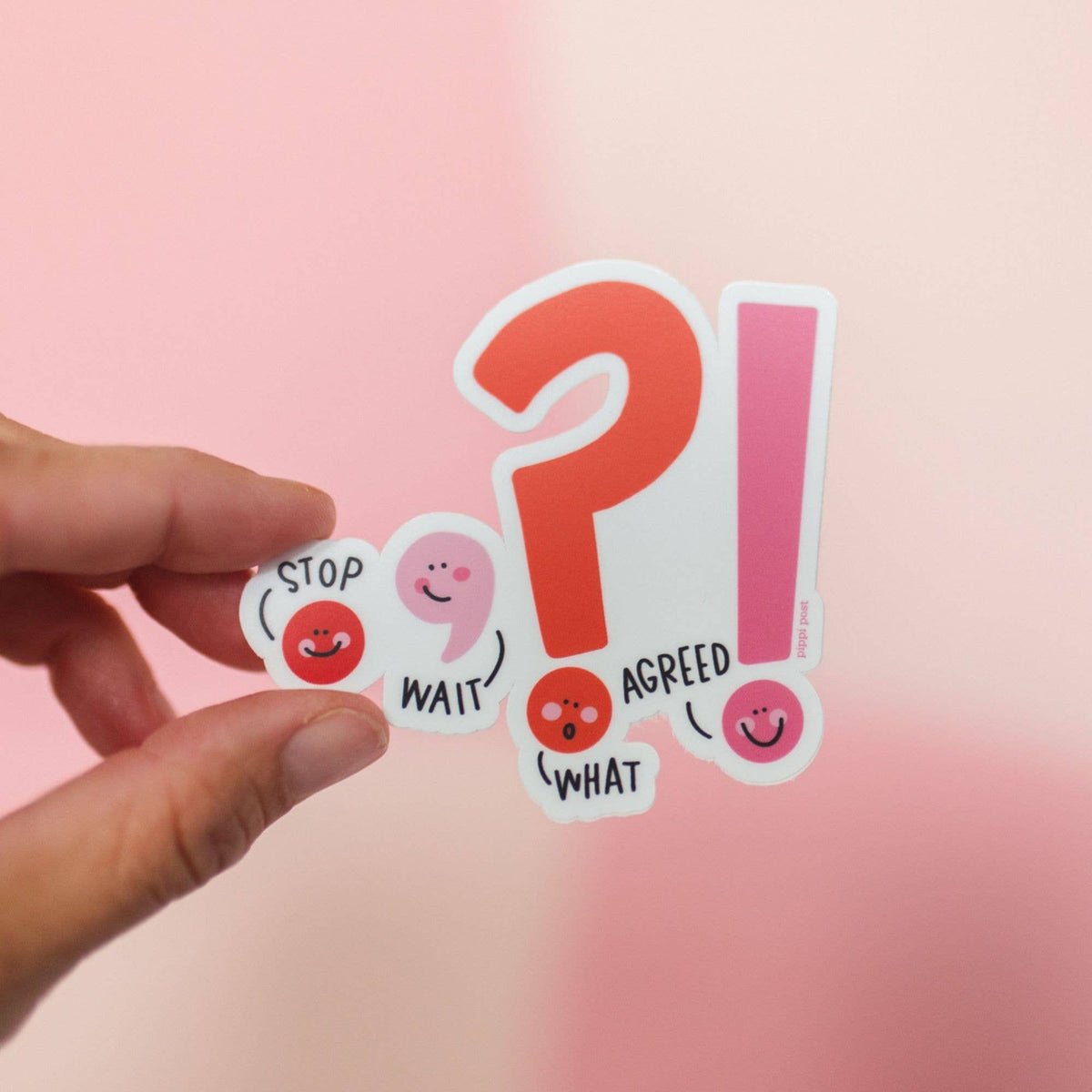 Punctuation Decal Sticker