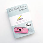 Encouraging Office Supplies Mini Notebook