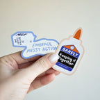 Barely Keeping It Together Vinyl Sticker