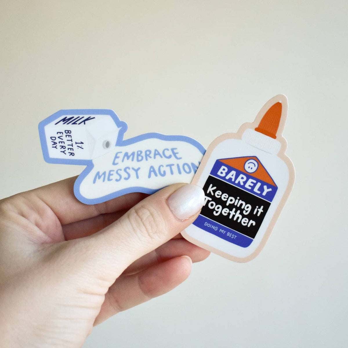 Barely Keeping It Together Vinyl Sticker