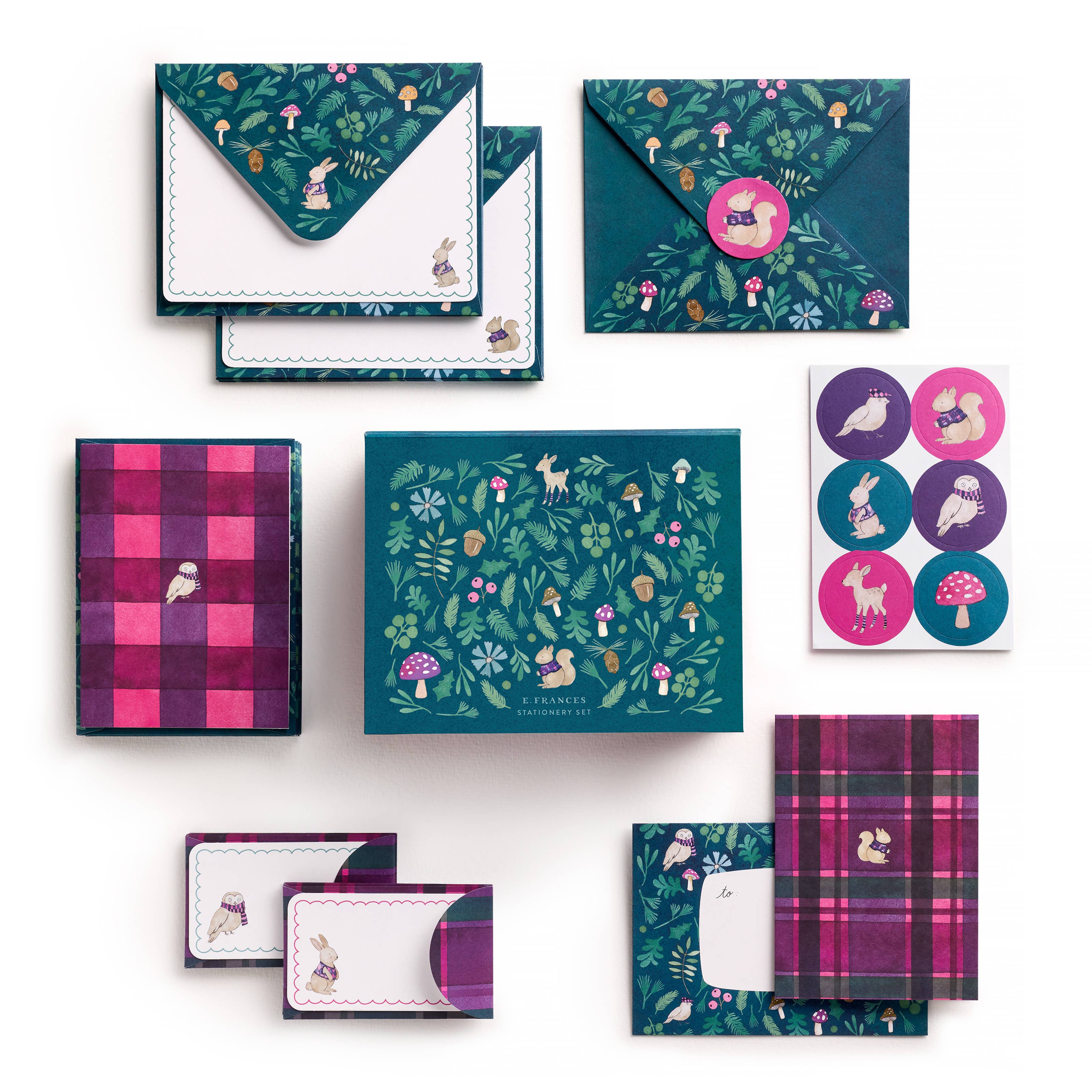 Enchanted Forest Stationery Gift Box Set