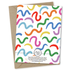 Bright Crayon Thank You Card
