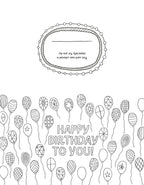 Color-Your-Own All Occasions Greeting Cards