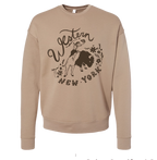 Cream Western New York Crewneck Sweatshirt