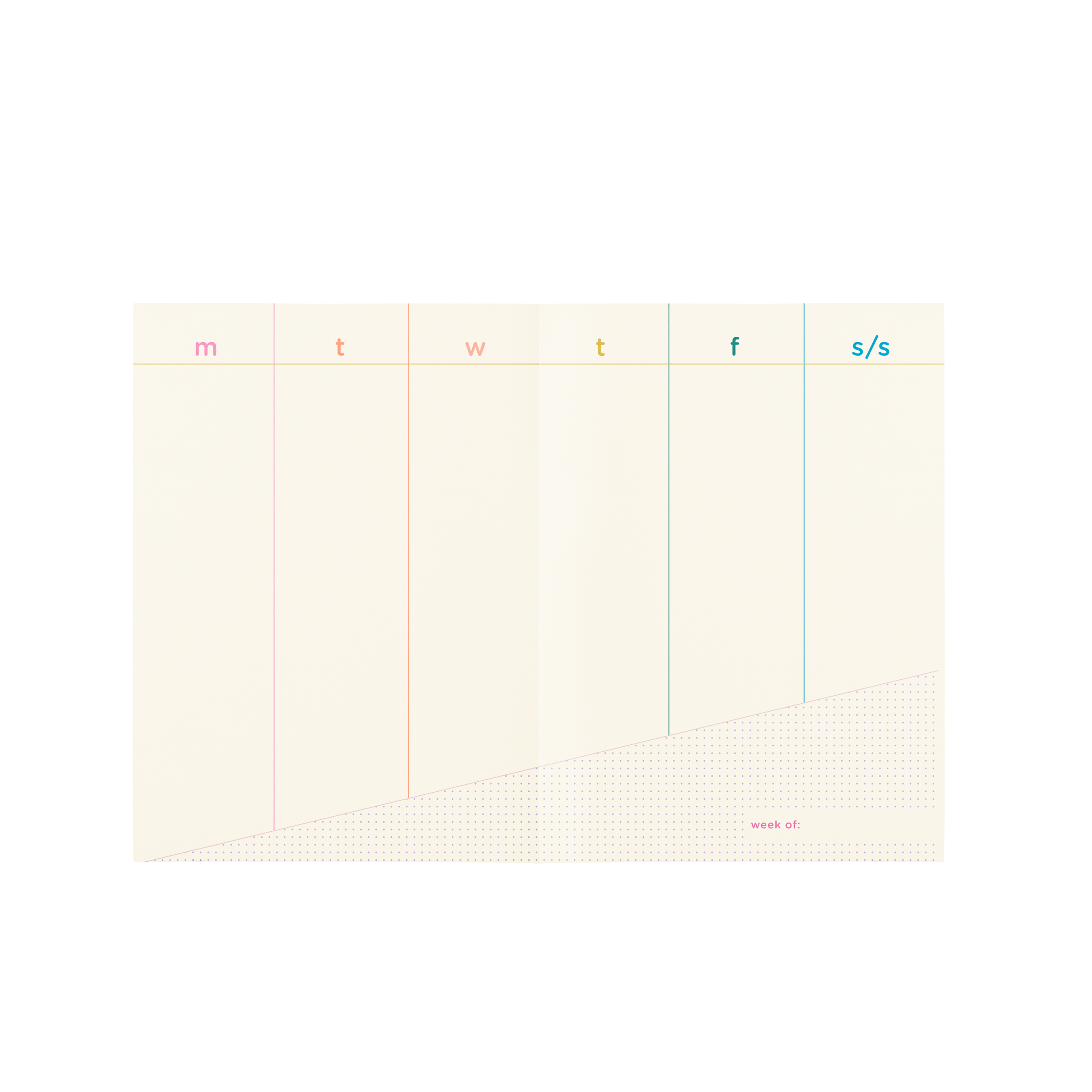 Sunrise Morning Perpetual Planner (small)