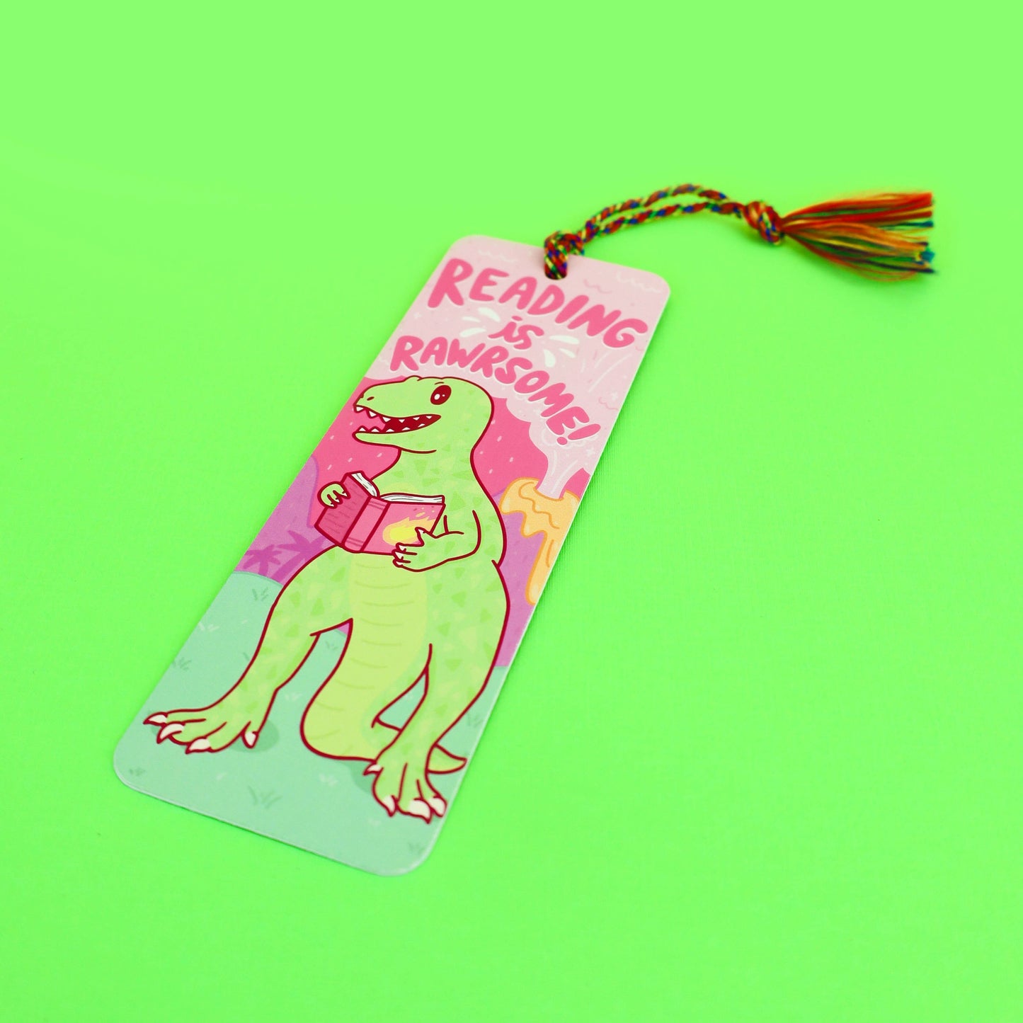 Reading Is Rawrsome Bookmark