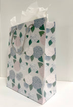 Hydrangea Print Gift Bag