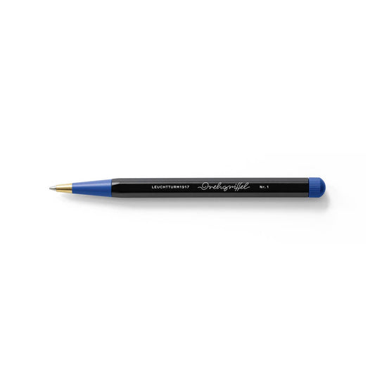 Drehgriffel Nr. 1 - Ballpoint Pen: Bauhaus Edition - Black / Royal Blue