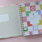 Floral Checks 2026 Hardcover Planner
