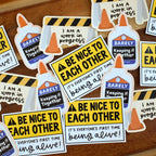 Barely Keeping It Together Vinyl Sticker