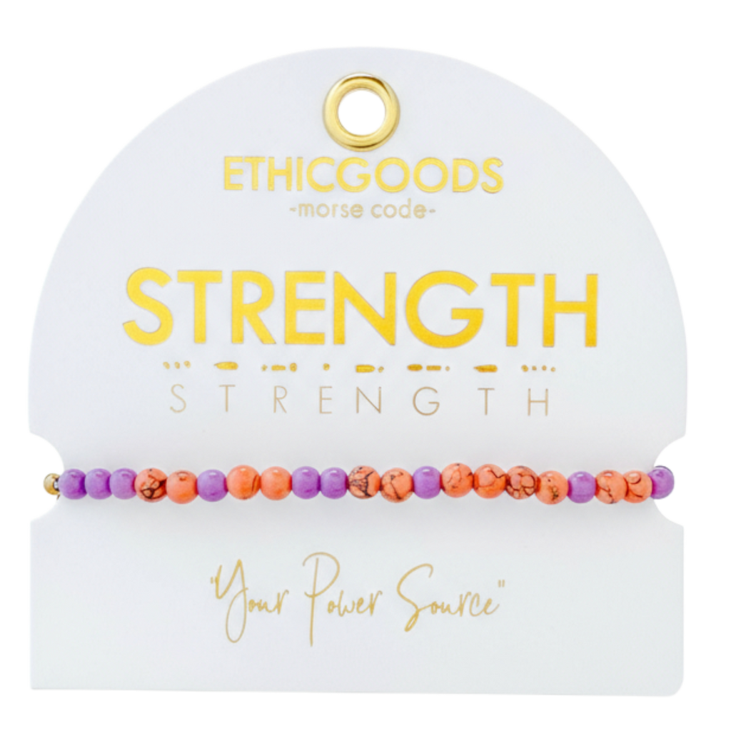 Morse Code Bracelet | STRENGTH