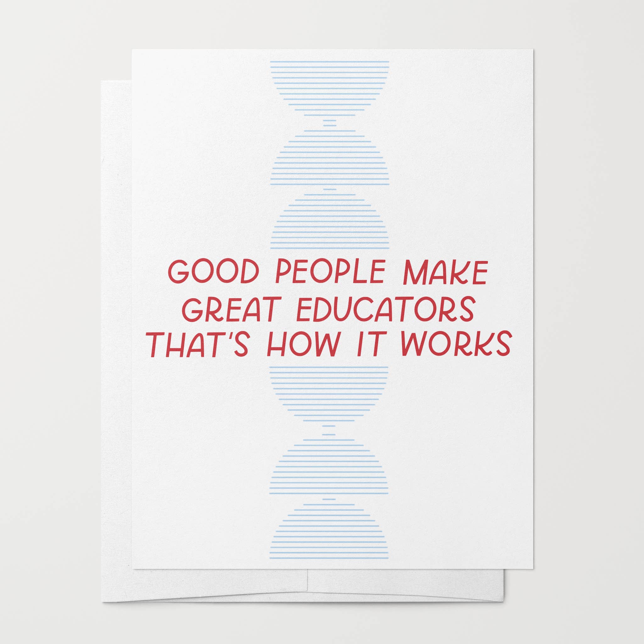Great Educators Card | Teacher Appreciation, Teacher Gifts