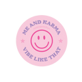 Me and Karma Sticker