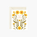 Calendula Sunshine Card