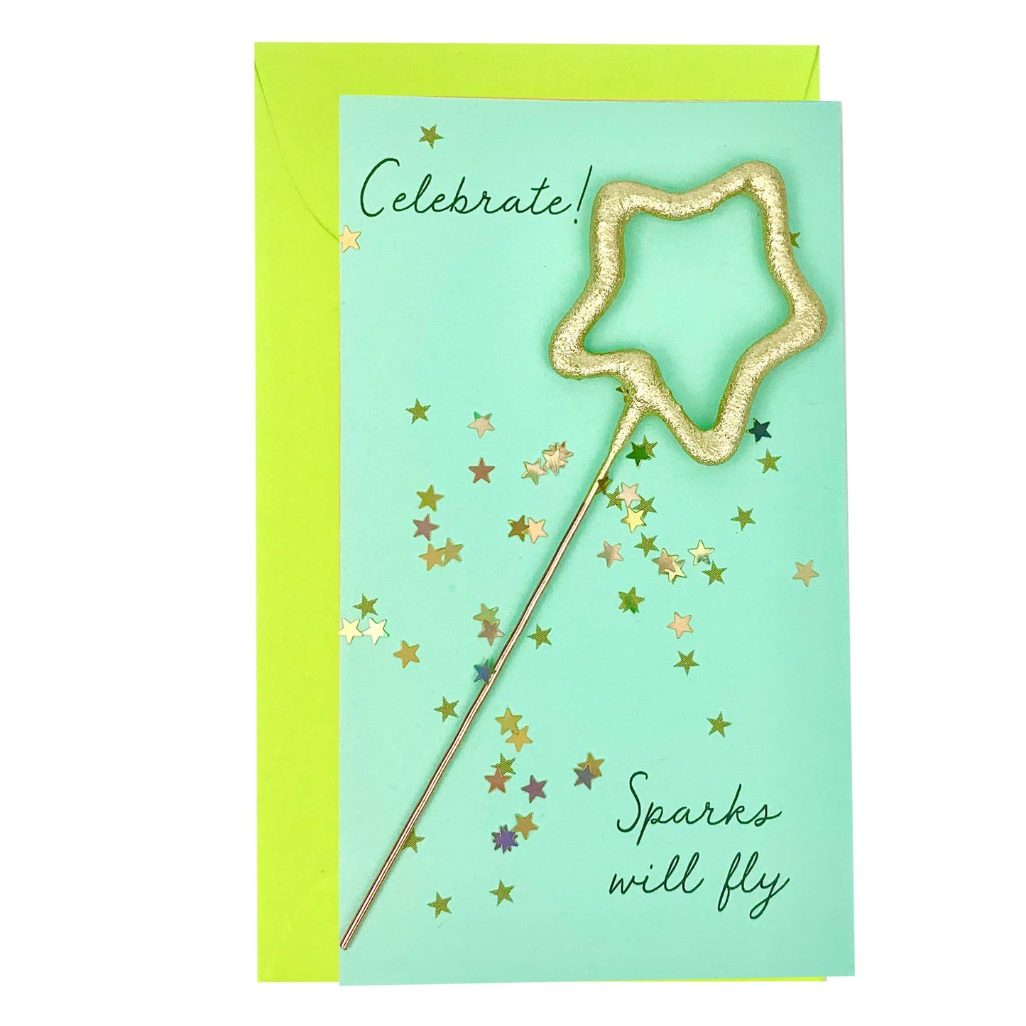 Confetti Sparkler Card