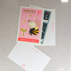 Spring Seedling Dance Postcard