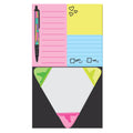 Fluorescent Flair Memo Pad Set