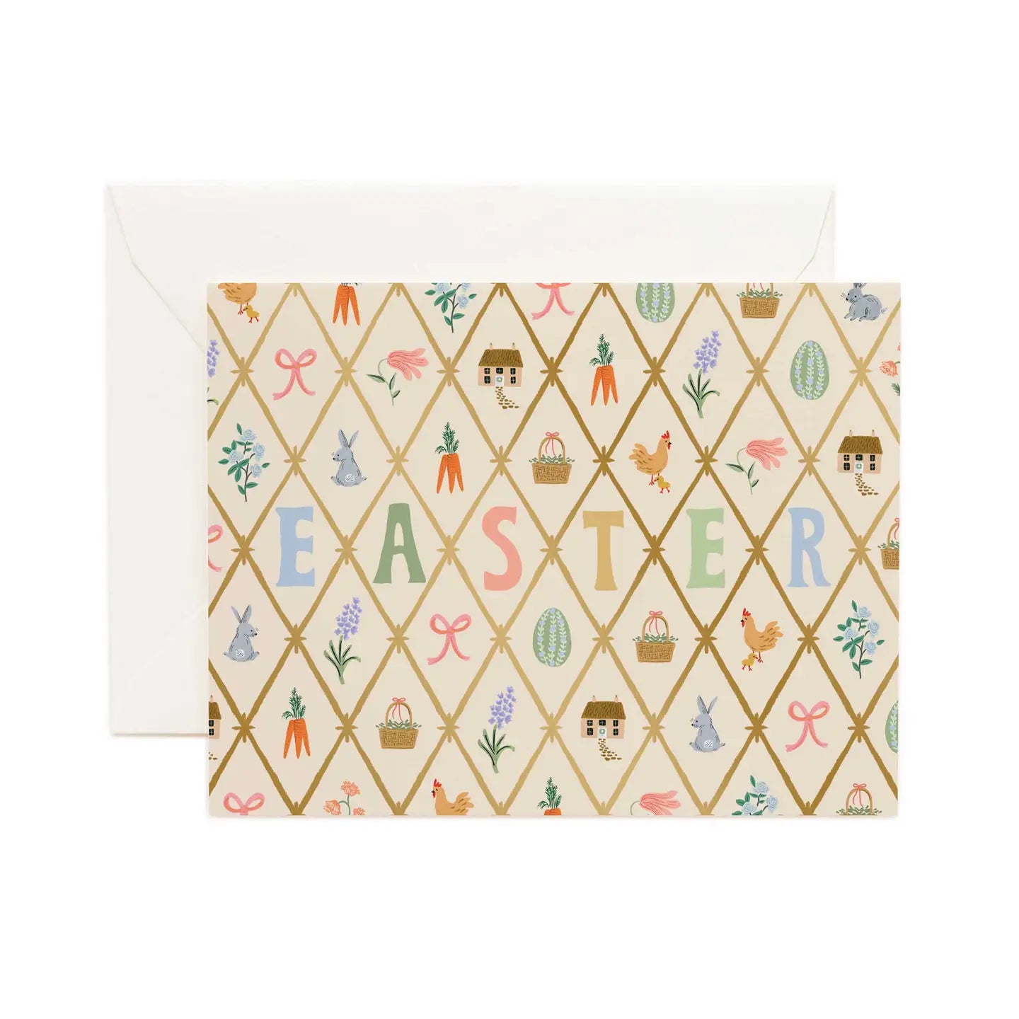 Spring Farm Easter Card