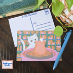 Cats and Crafts Postcards - Set of 12
