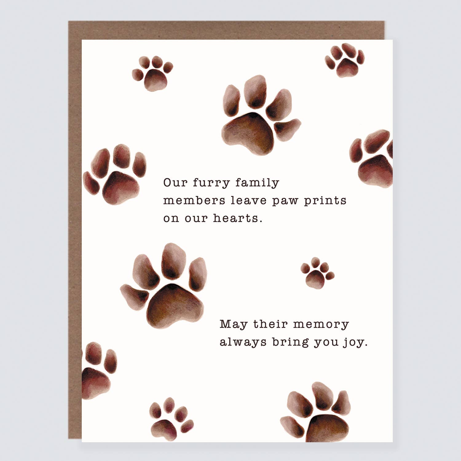 Pet Paws | Pet Sympathy Card