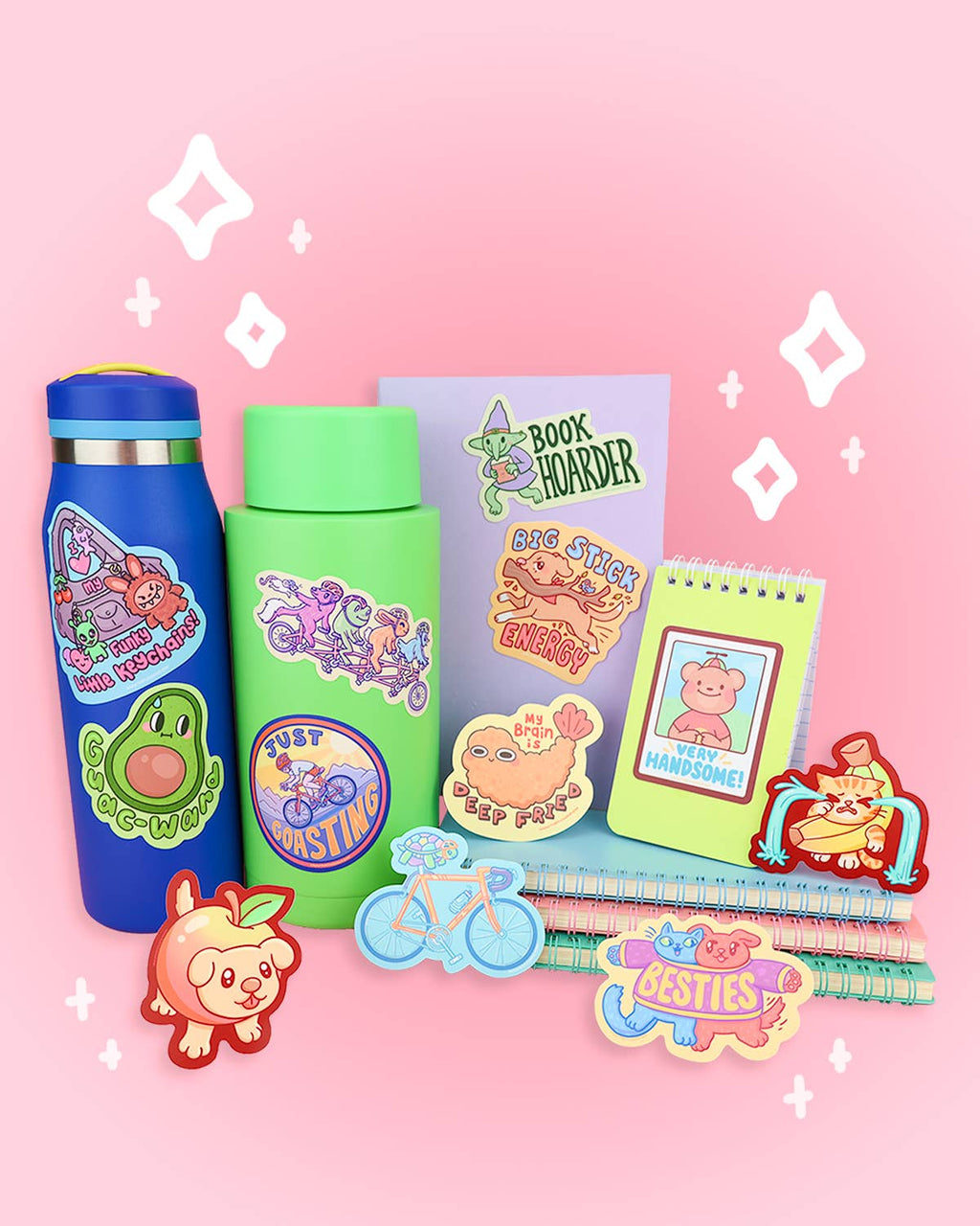 I Love Funky Keychains