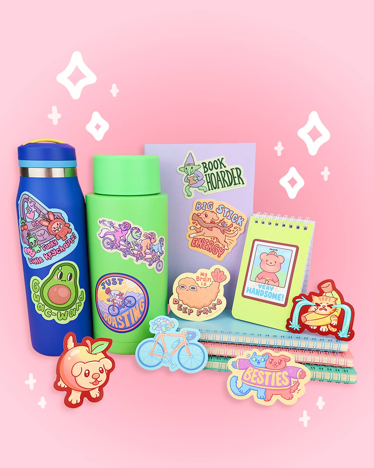 I Love Funky Keychains