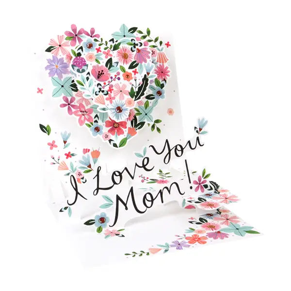 Heart For Mom Pop-up Card