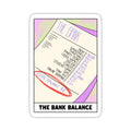 "The Bank Balance" Tarot Card Sticker