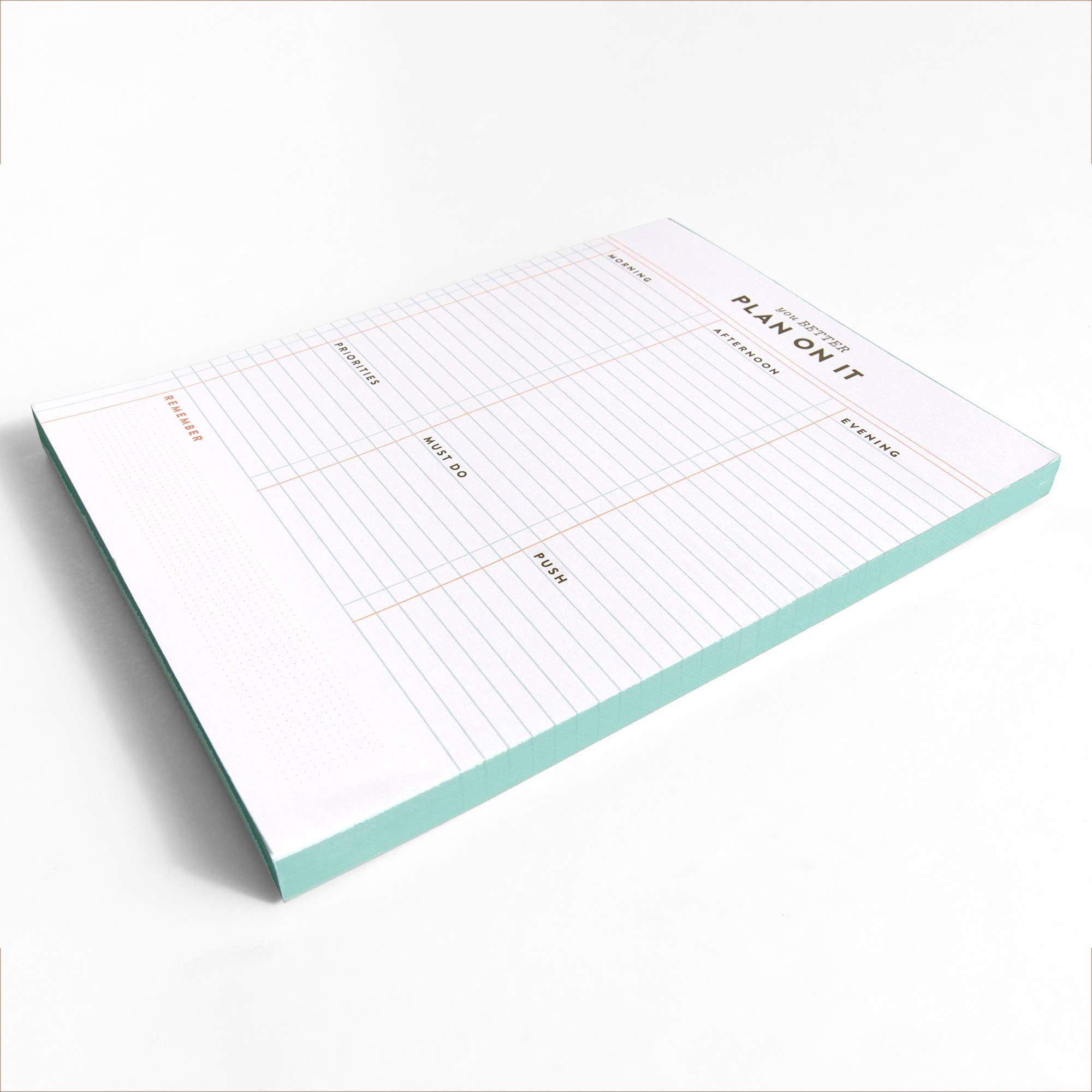 Plan On It 6x8 Notepad