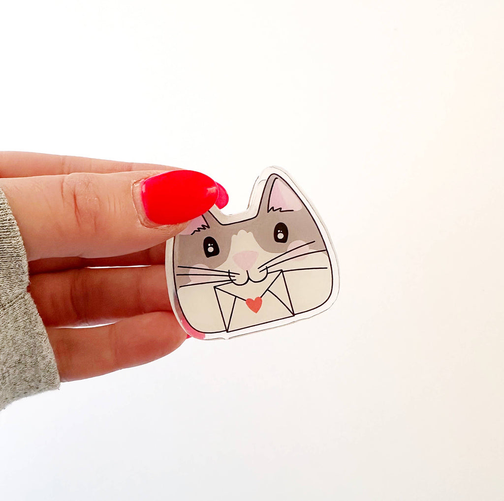 Chips and Envelope Cat Clip