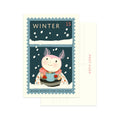 Winter Cozy Watch Postcard