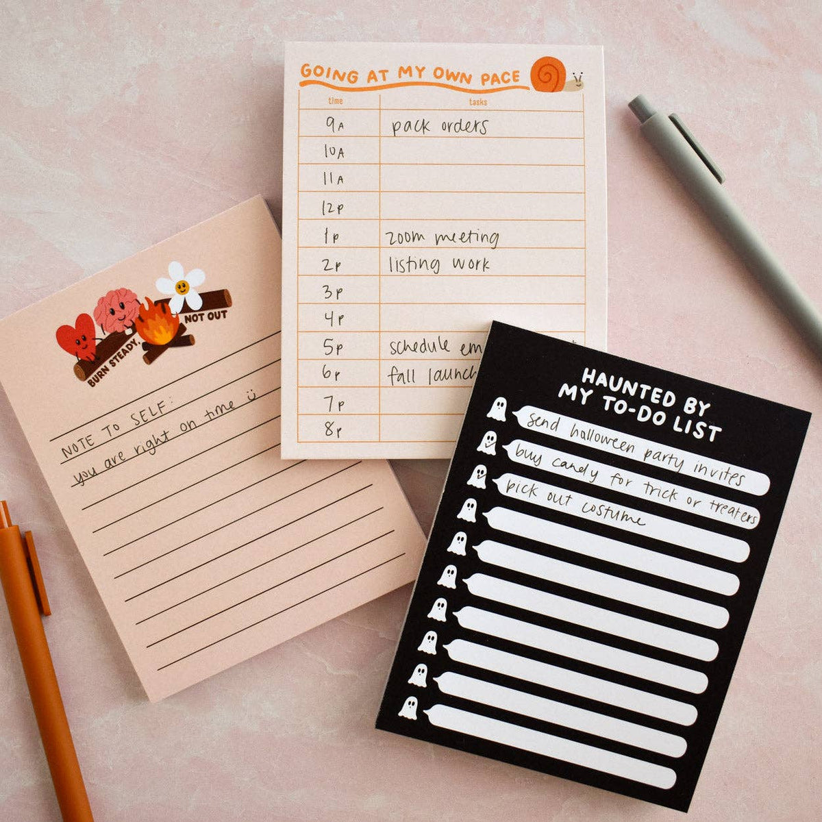 Haunted By My To-Do List Notepad | Halloween Stationery